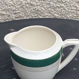 Coffee maker, milk jug and sugar bowl, Lumière, Digoin and Sarreguemines models