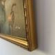 Portrait huile sur bois