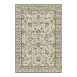 Tapis de maison fleuri beige