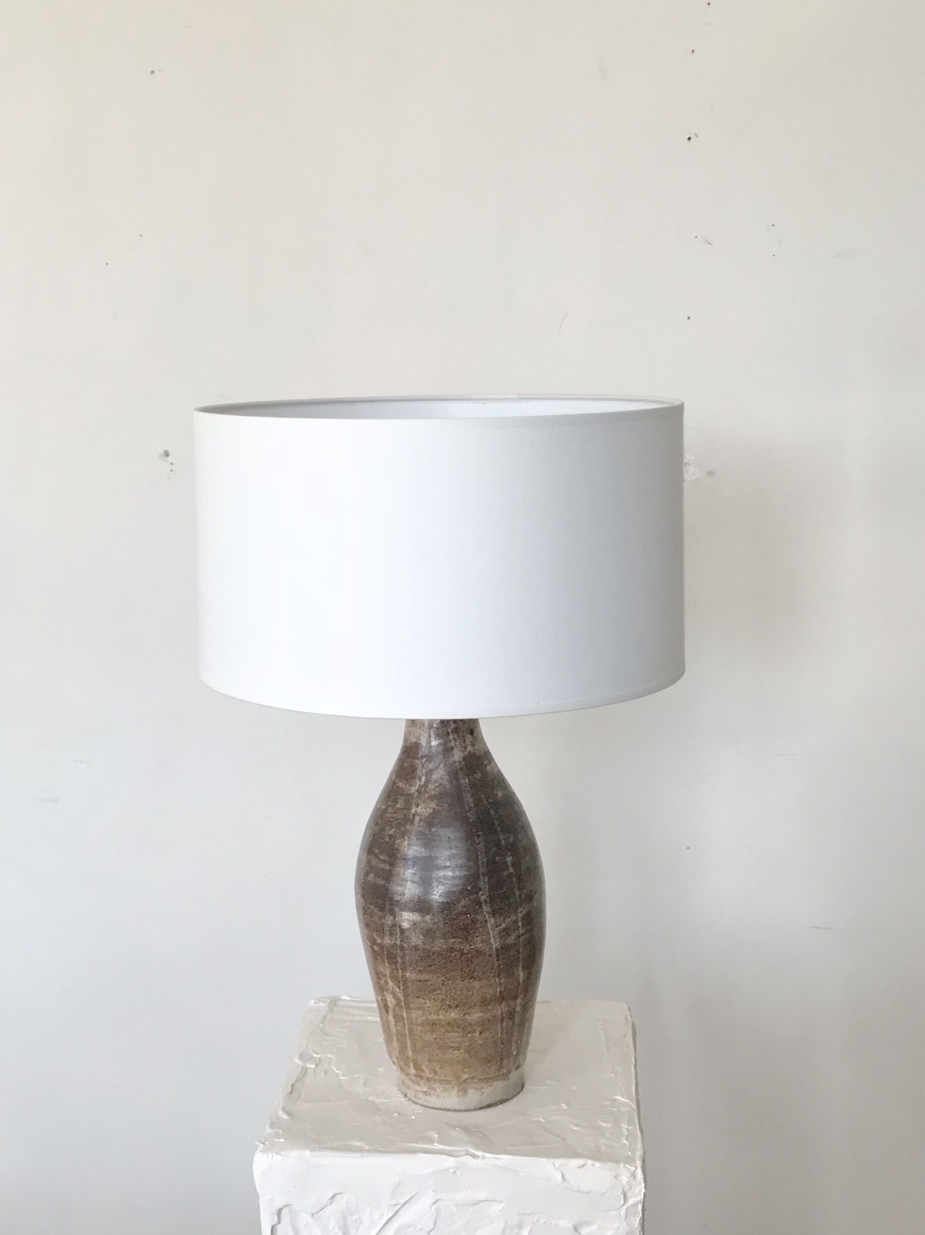 Table lamp ceramic, stoneware, of 1960