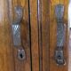 Parisian art deco carved wardrobe with mirror 130 x 200