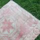 Vintage Turkish hallway rug 137x363 cm