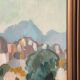 Original  Swedish Oil on Canvas – “Southern City” by Bengt Ellis, Signed