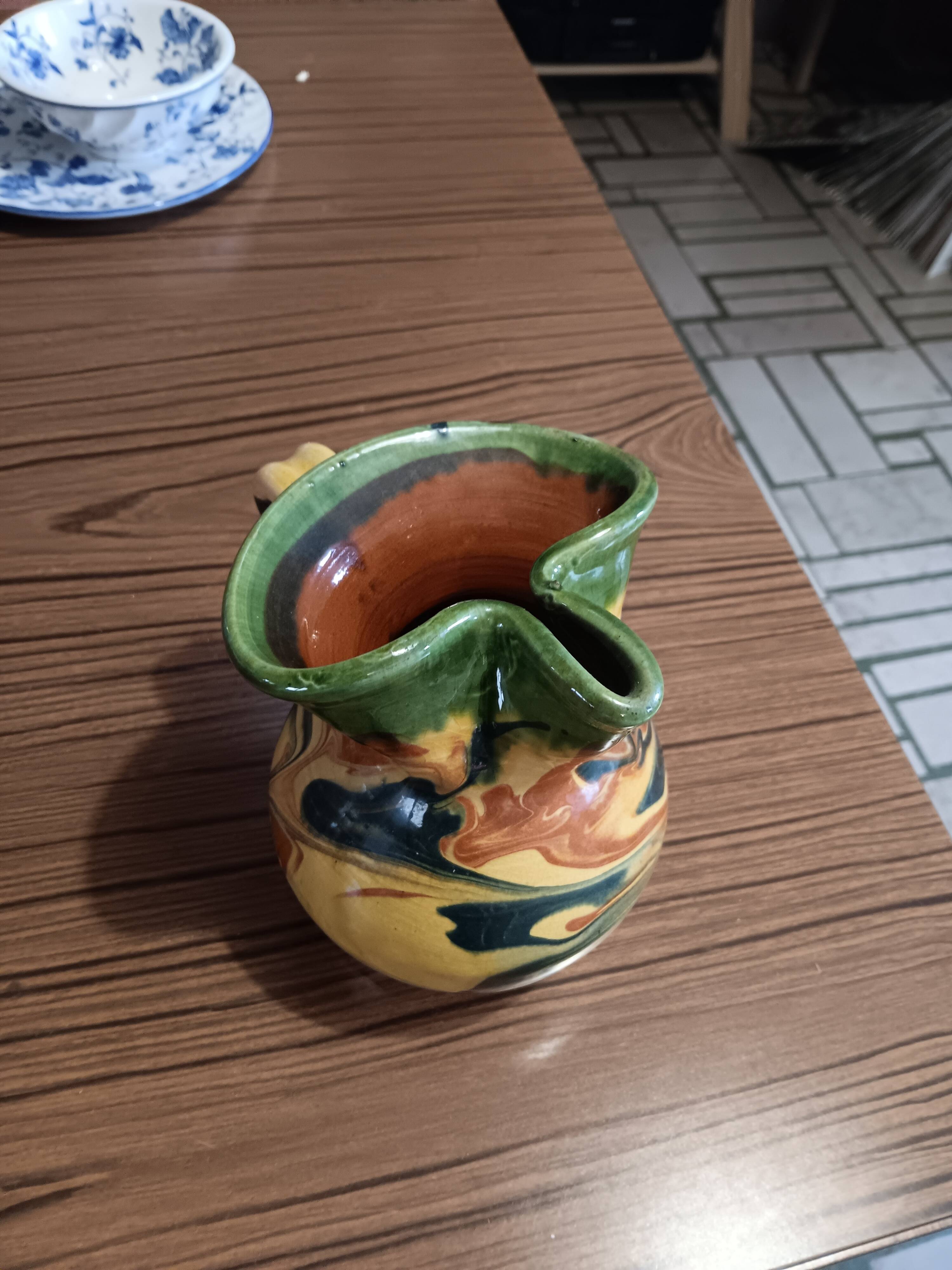 Vallauris style pitcher
