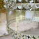 Vintage plexiglass pendant light, circa 1970s