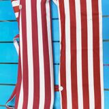 Vintage portable and removable deckchair