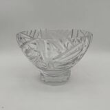 Daum Nancy crystal cup, cross of Lorraine.