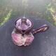 Coffee or tea service in enameled ceramic by Marius Giuge, artisan potter in Vallauris,