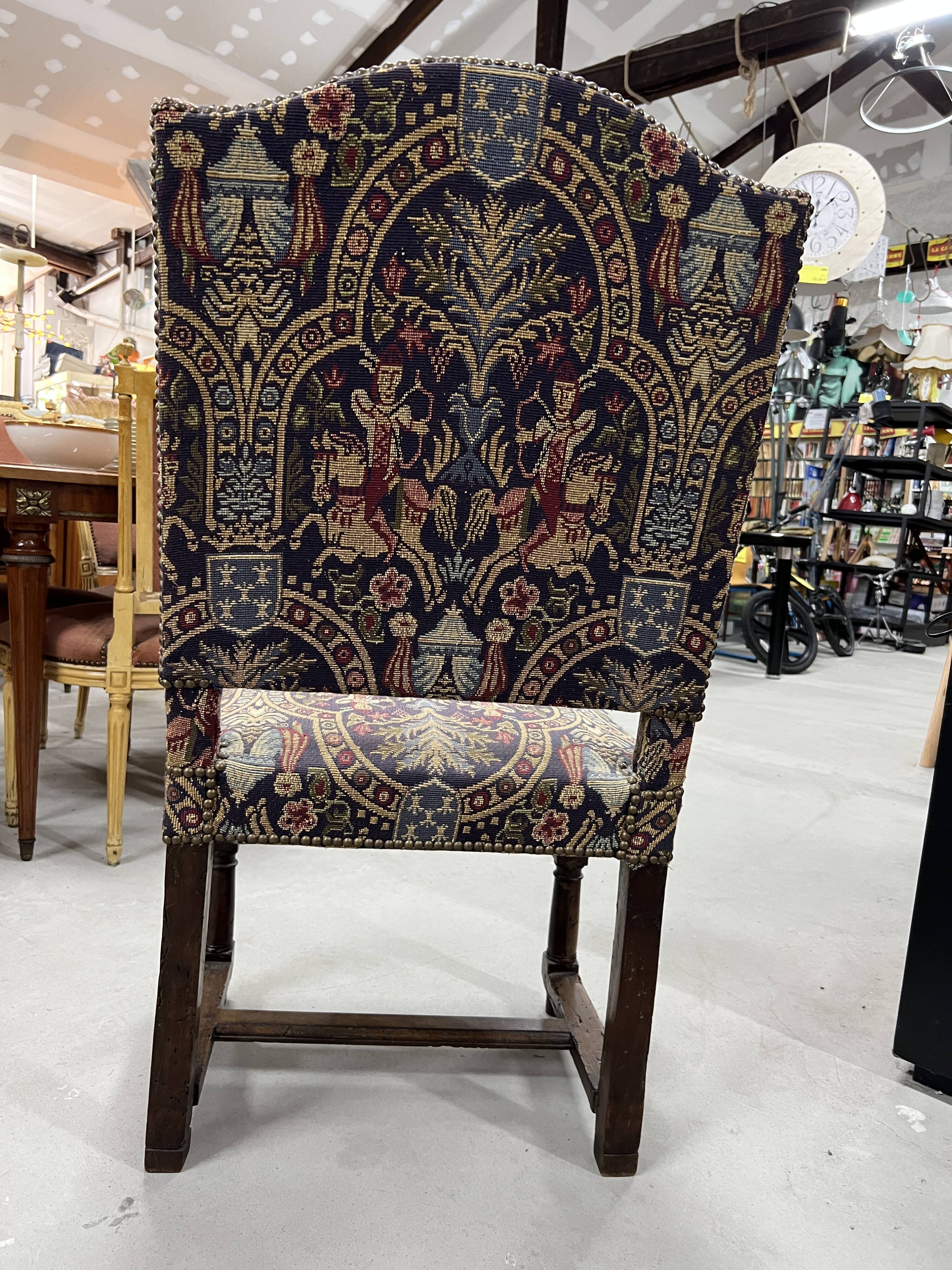 Antique Louis XIII style extra chair