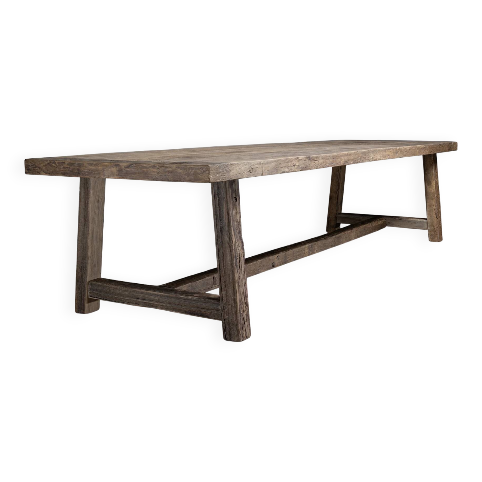 Table de ferme en chêne massif Founder - 250 cm