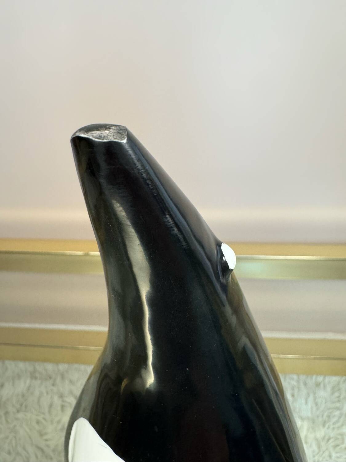 Art Deco ceramic penguin