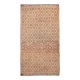 Beige & Brown Star Pattern Kilim Rug, 166x300Cm