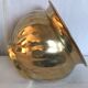 Vintage brass pot cover