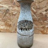 Ancien Vase scheurich keramik Céramique Beige Brun