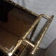 dessert doree brass style bamboo trays mirror 1960
