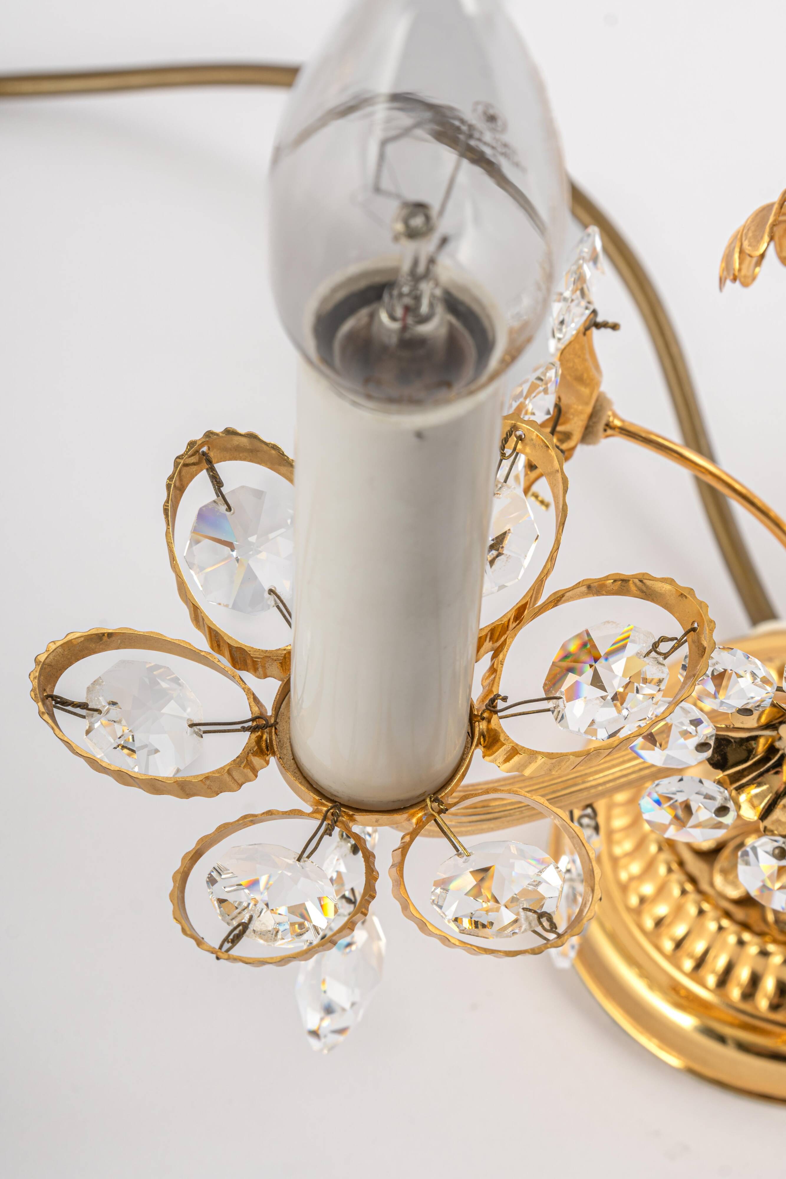 Beautiful small table lamp by Palwa, Germany, 1970s.
