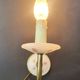 Pair of vintage wall candle holders