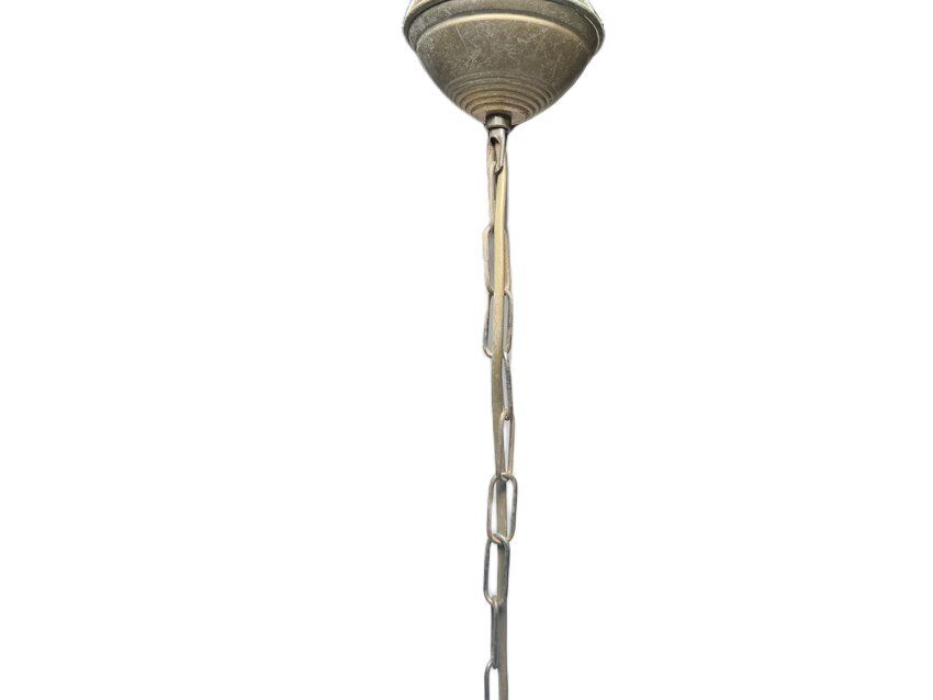 Art Deco pendant lamp, Belgium, 1950s
