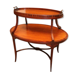 Table à thé en acajou