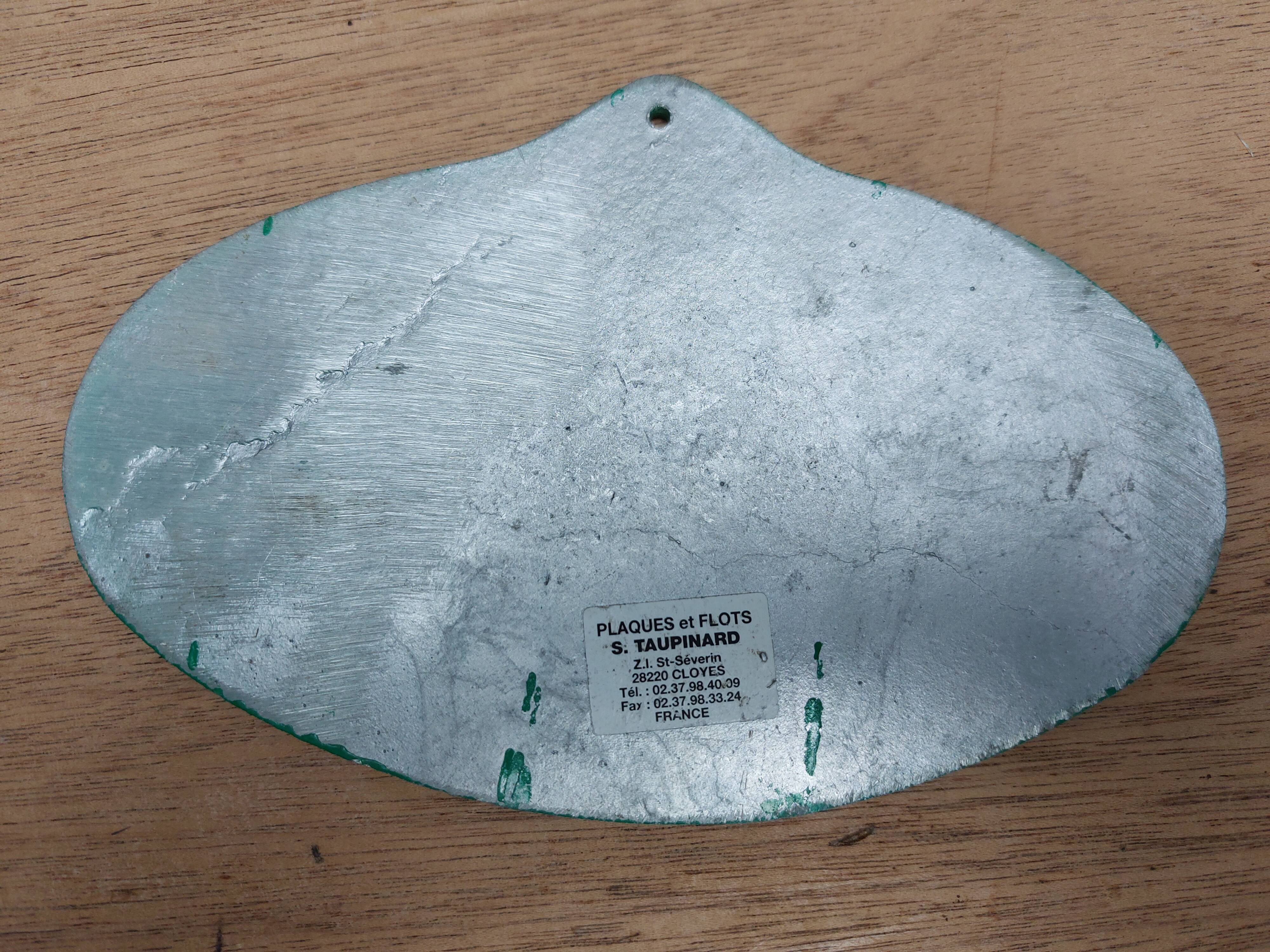 Alu competition plate