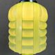 Art deco pendant lamp 'skyscraper' – green opaline