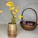 Small speckled sandstone pot