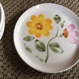 Series of 6 dessert plates