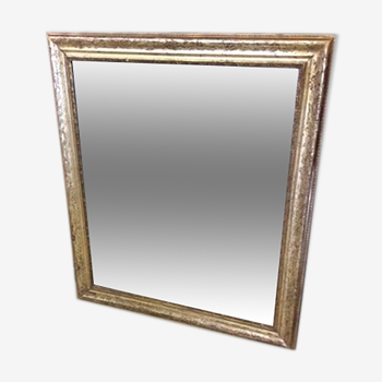Miroir en bois doré 115x130cm