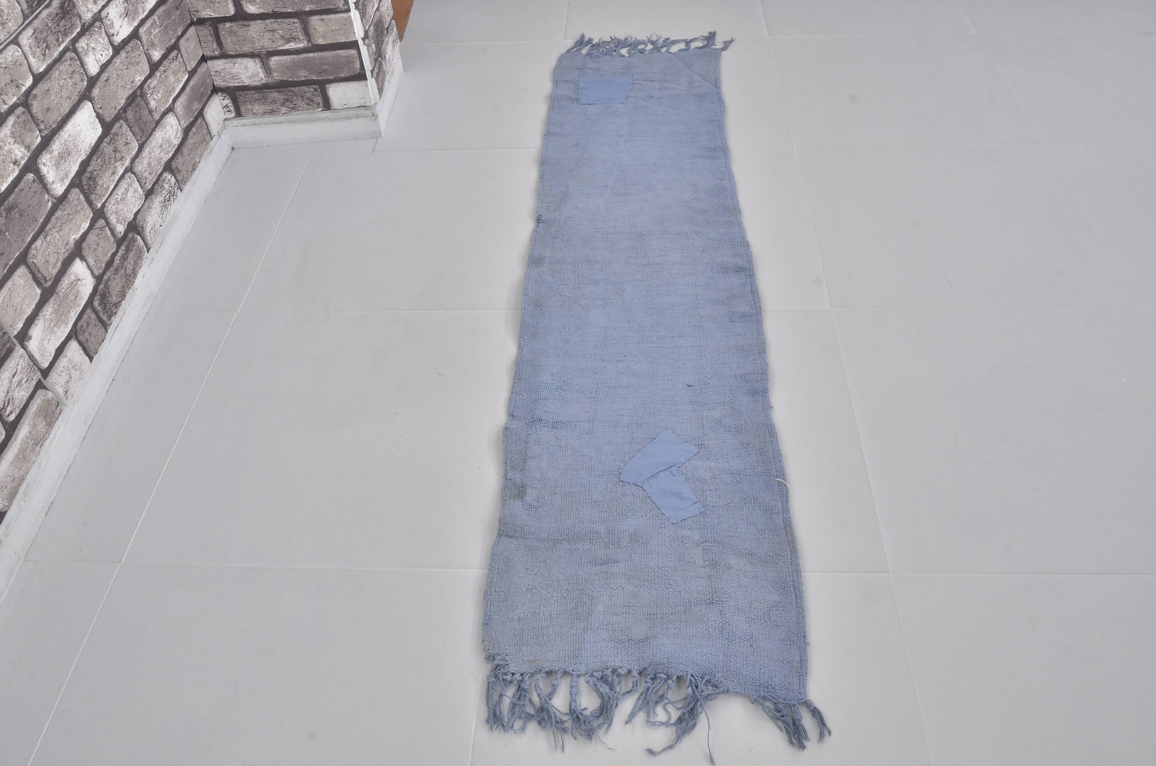 Blue Vintage Hmep Runner Rug sku 1600