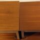 Deux tables de chevet années 60-70