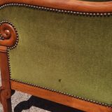 Pair of bergère armchairs