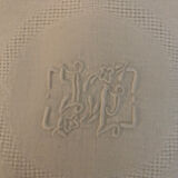 Serviettes des table monogrammées jg (ou ic)