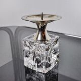 Ice cube candlesticks by Peill & Putzler, Germany, 1970