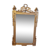 Louis XVI style gilded mirror