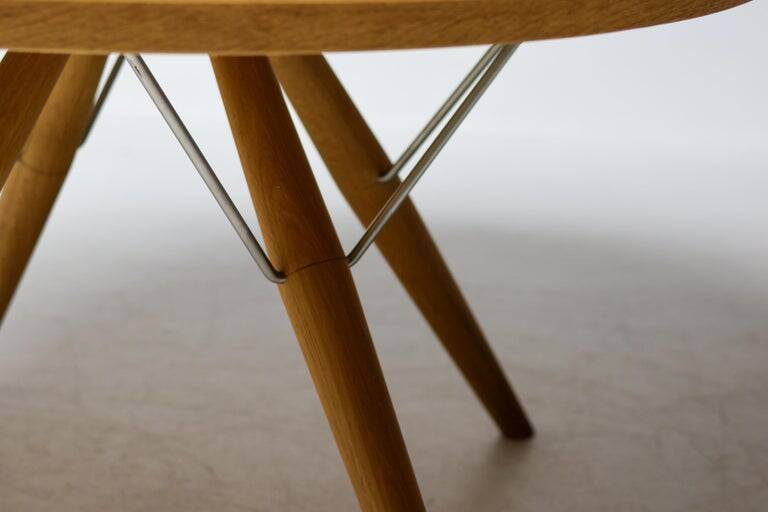 Table à manger extensible PP75 de Hans J. Wegner en chêne