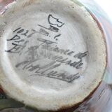 Vase en faience PURMEREND