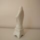 Statue de la Vierge Marie en porcelaine blanche