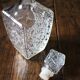80s crystal star whiskey carafe