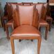 Suite of 6 chairs era art deco 1930