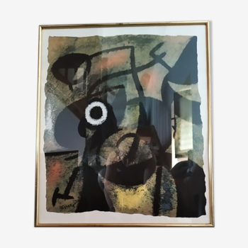 Joan Miro's original poster