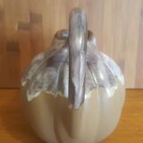 Pitcher Alpho ceramic of St Uze melon shape