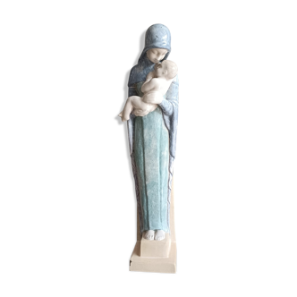 Earthenware Virgin and Child