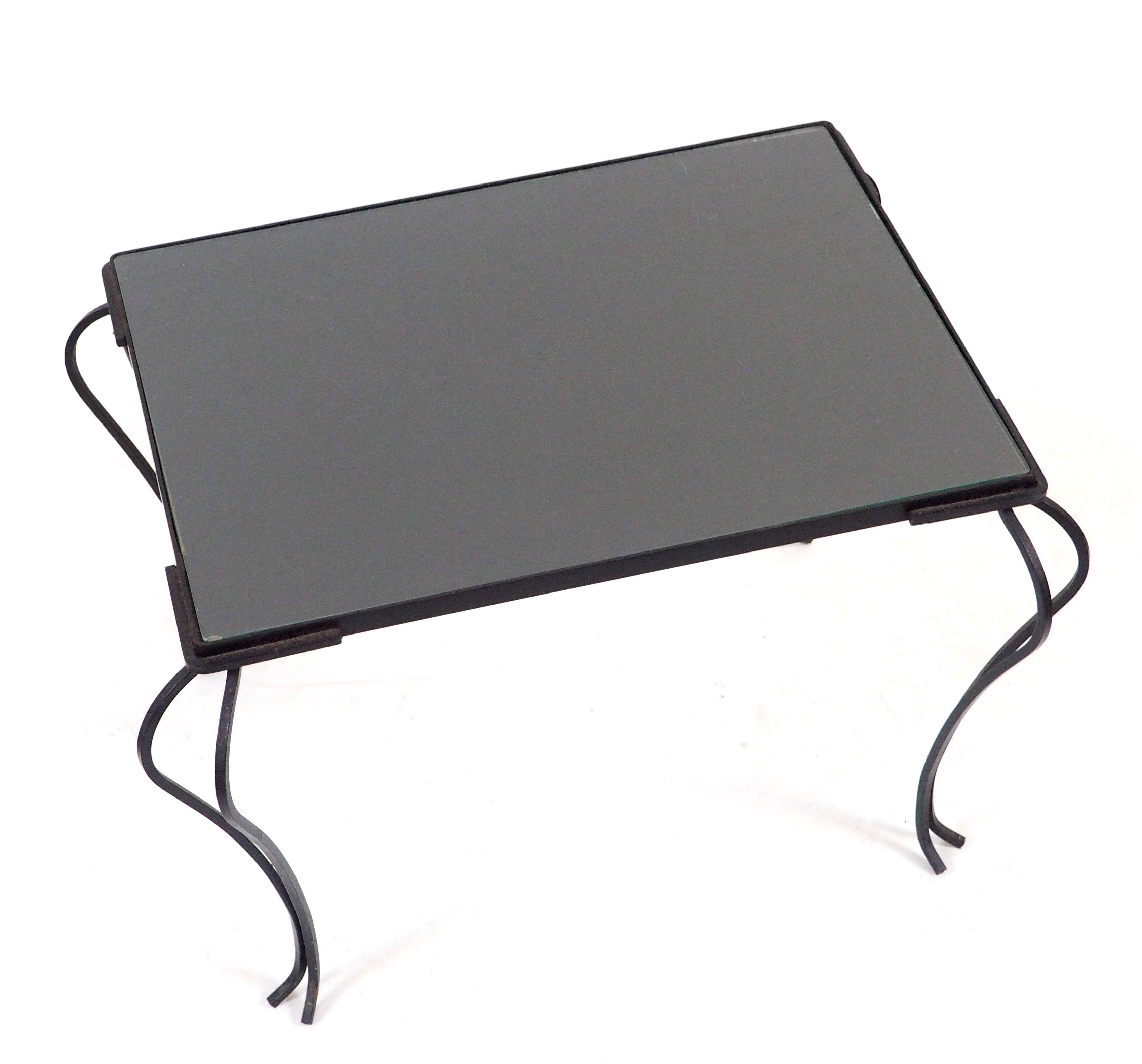 Wrought iron table from the 1950s