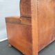 Vintage studded leather club sofa 50/60