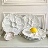 Assiettes à huitres Pillyvuyt