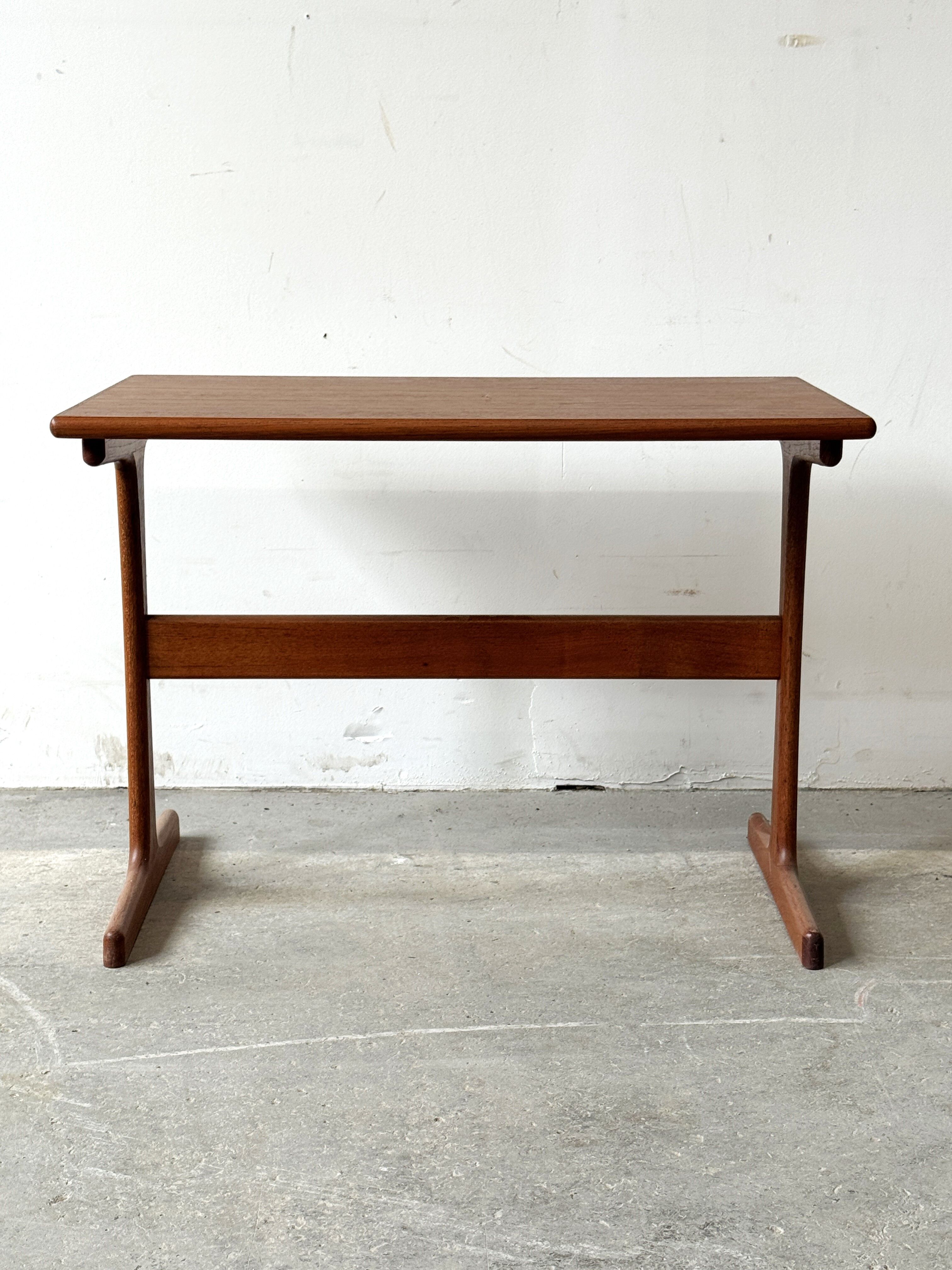 Teak Table, K. Kristiansen, Denmark 1960s, mid-century, vintage