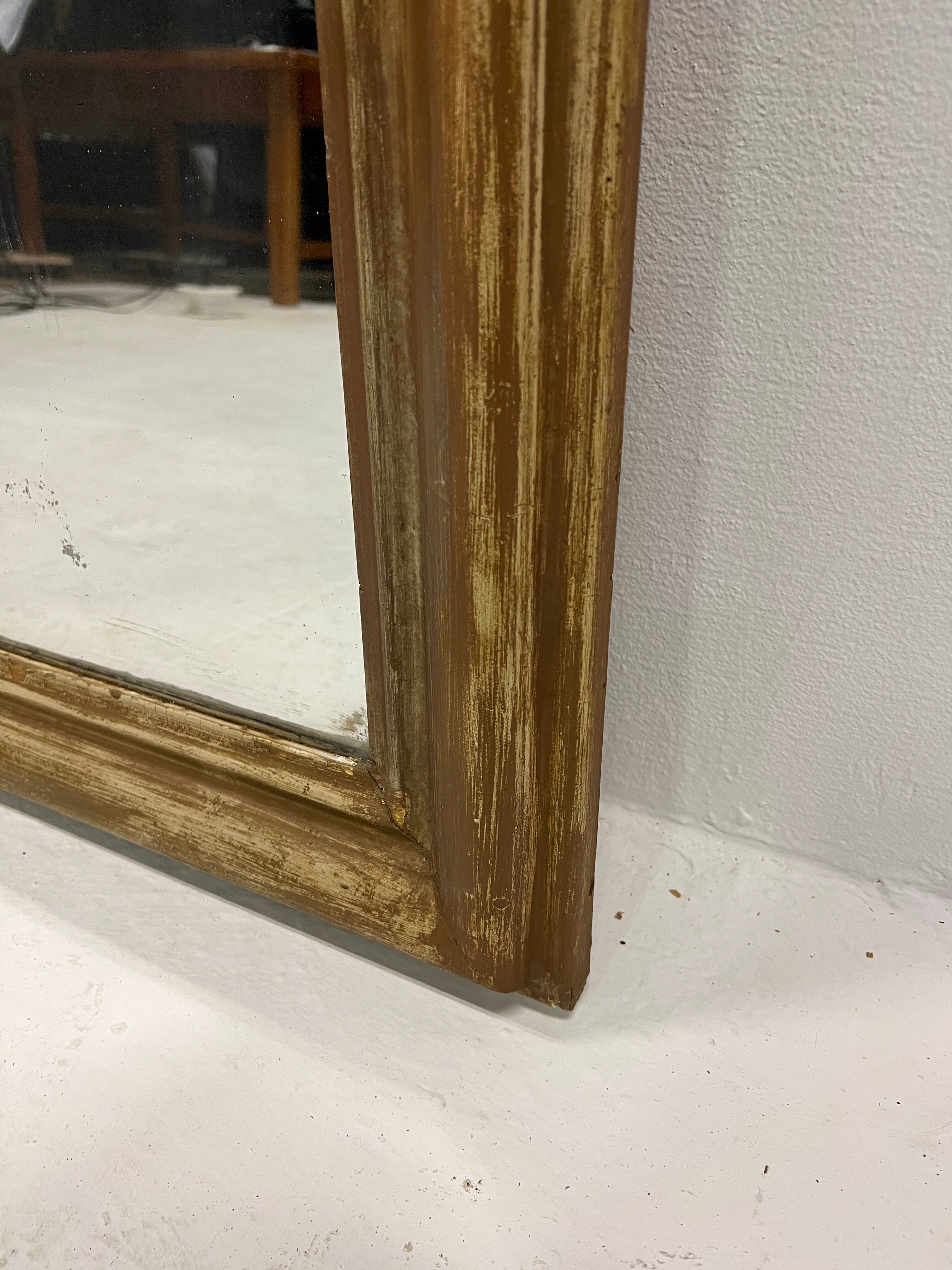 Louis Philippe mirror 108 X 66 cm, XIXth