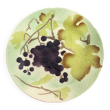 Assiette à dessert en barbotine