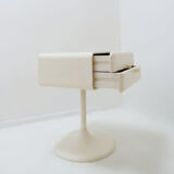 Side table/small bedside table Space Age Tulip Foot by Lusch Product - Germany 1970s