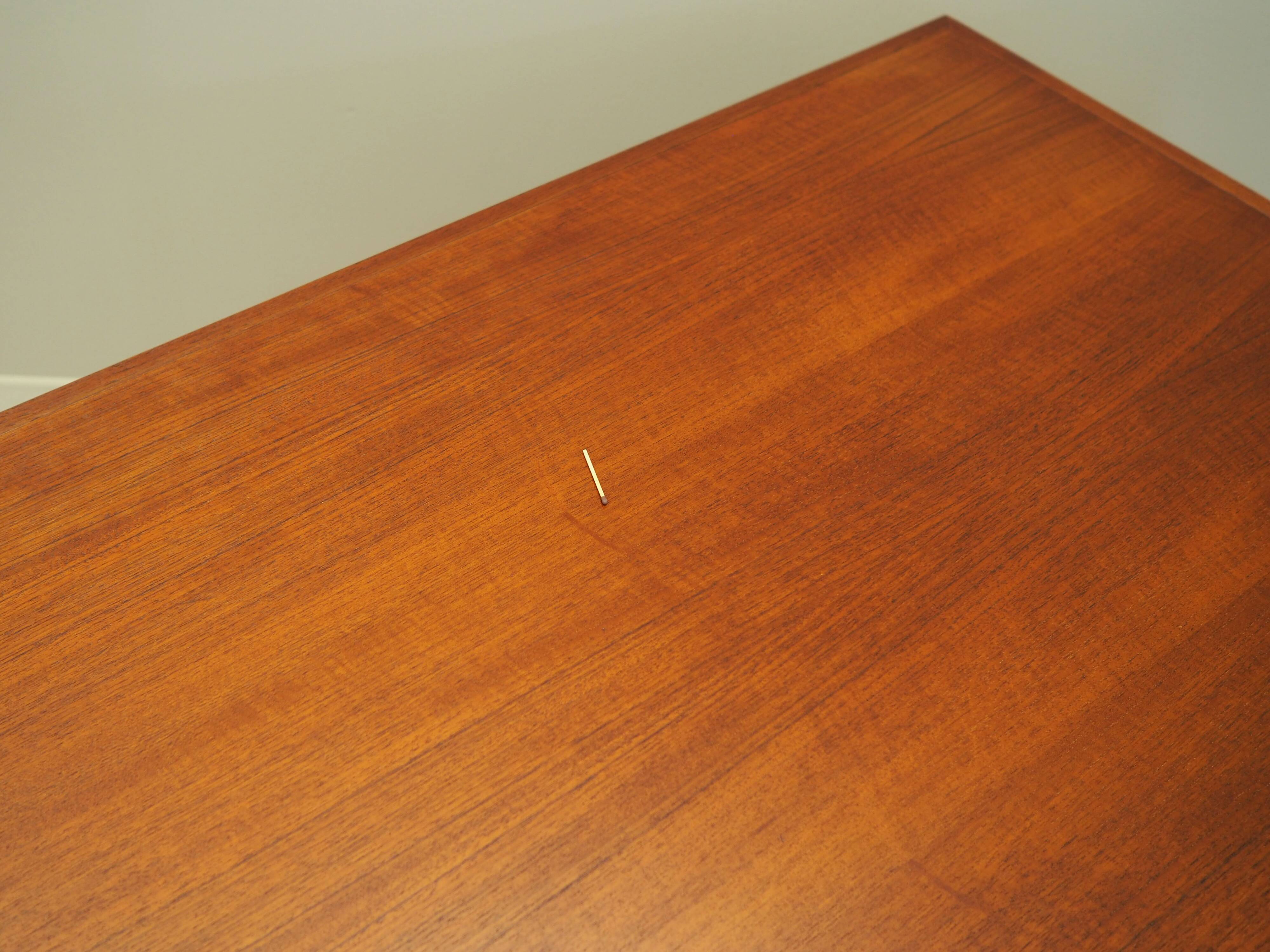 Teak desk, Danish design, 1960s, designer: Arne Vodder, production: Sibast